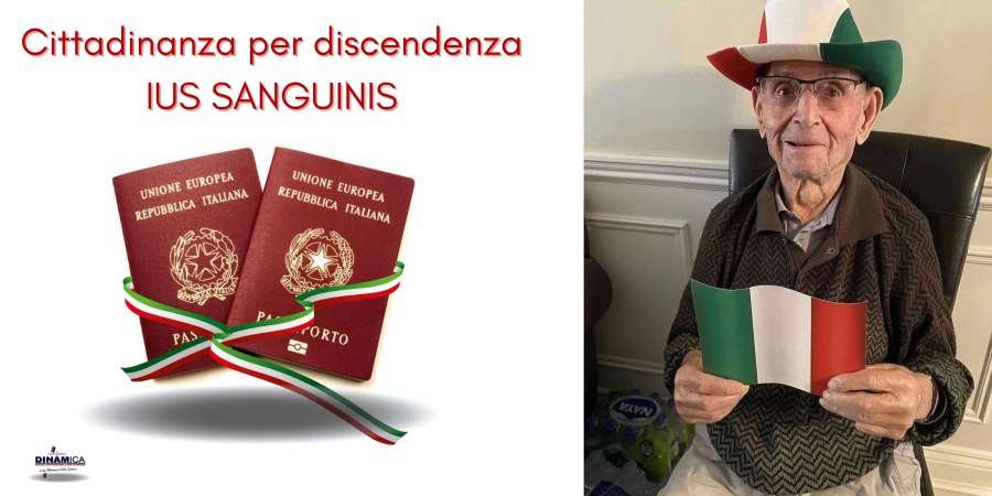 CITTADINANZA ITALIANA IUS SANGUINIS
